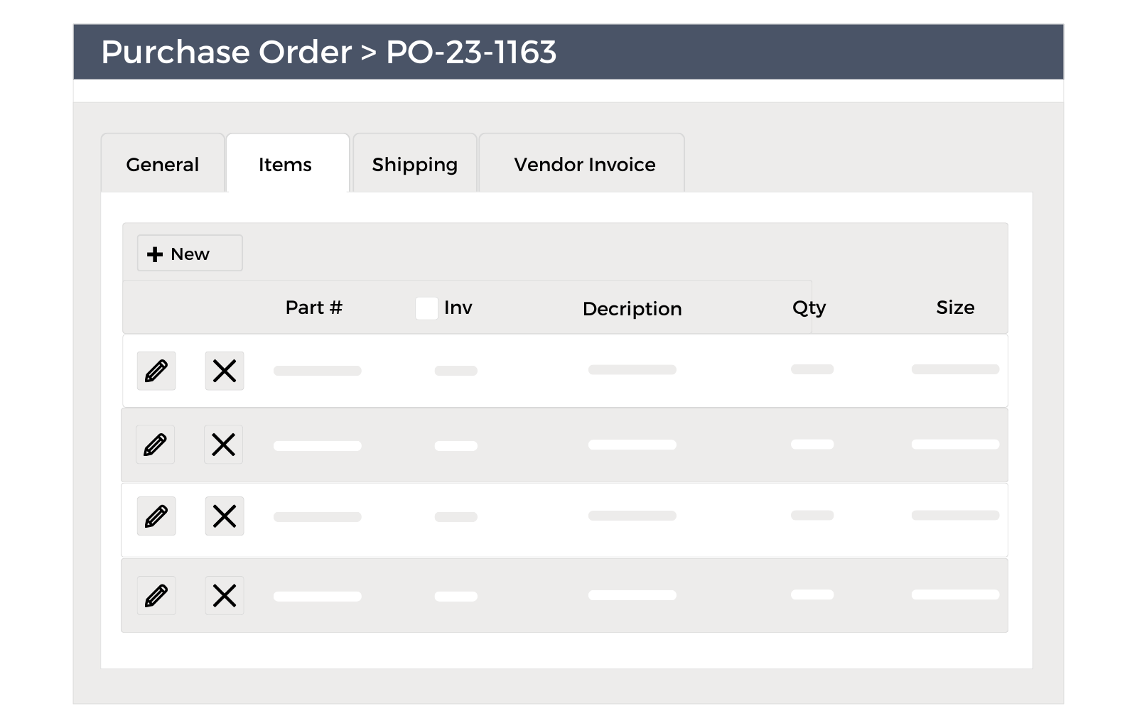 GlassManager PO Management